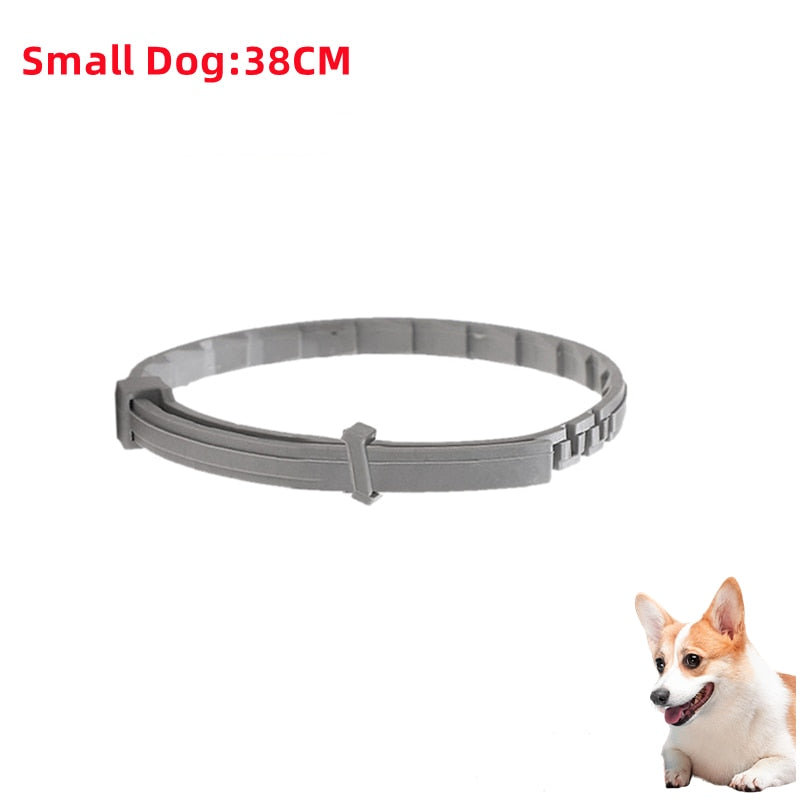 Extendable flea collar for pets