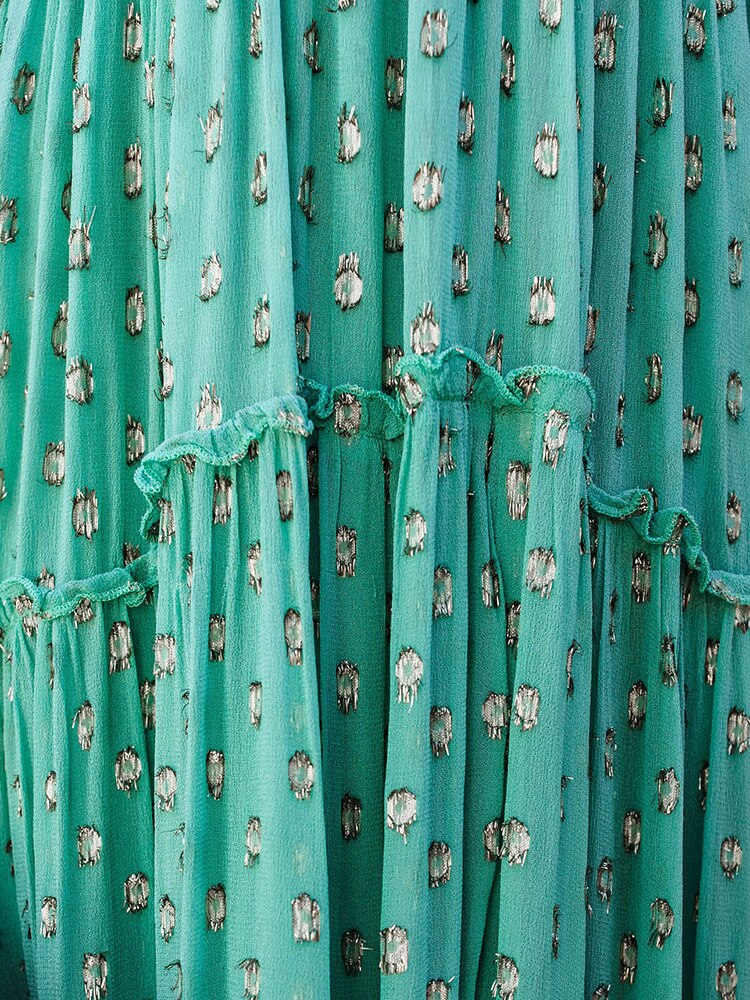 Tiffany Turquoise Bohemian Beach Dress