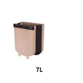 Retractable Multi-Purpose Trash Bin with Garbage Bag Holder