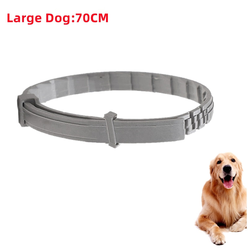 Extendable flea collar for pets