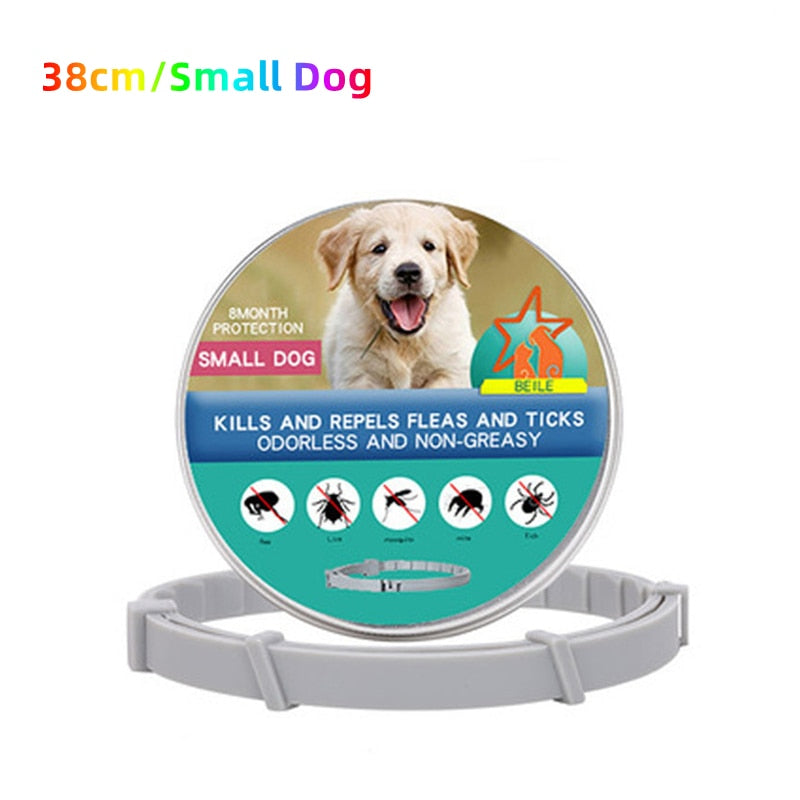 Extendable flea collar for pets