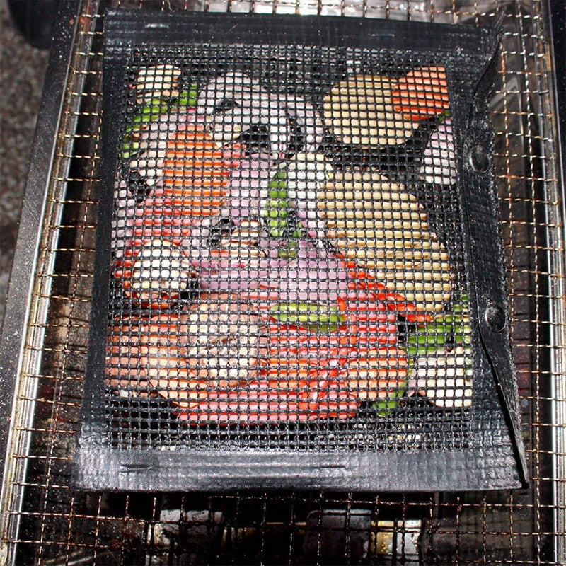 Reusable BBQ Grill Mesh Bag