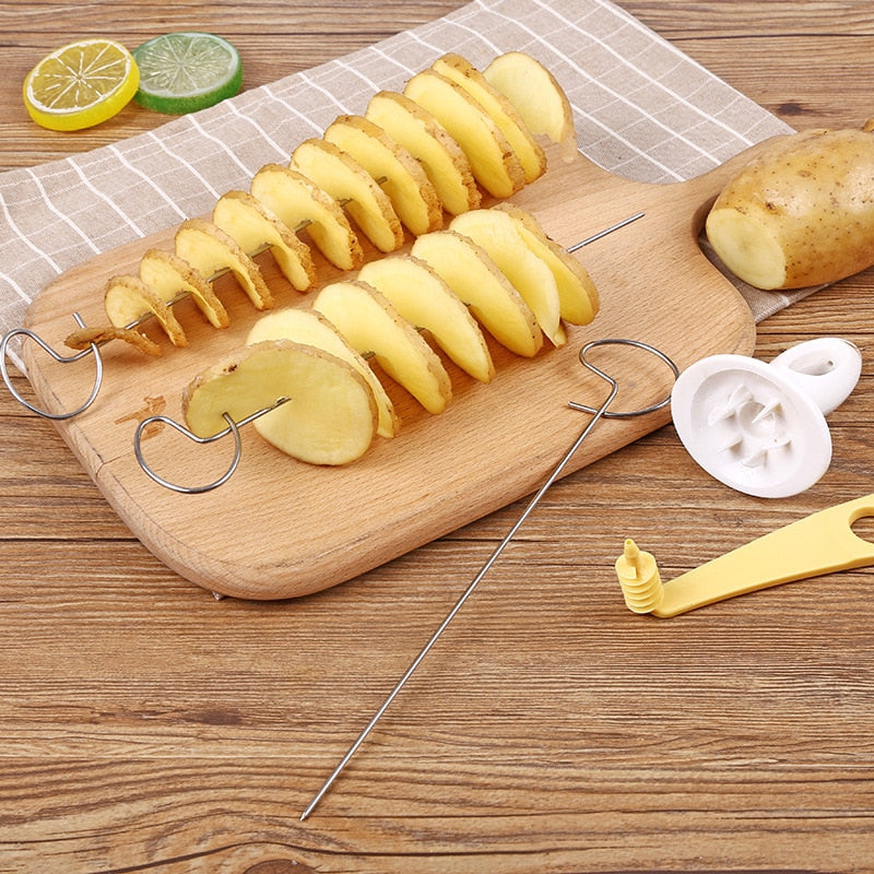 Potato Spiral Cutter