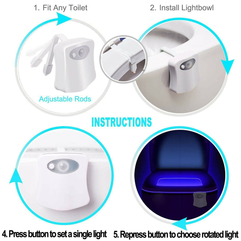 Toilet Seat Night Light