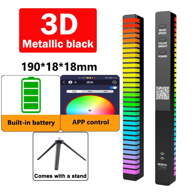 Rhythm Recognition Light New Upgraded LED Light Bar/Stripe